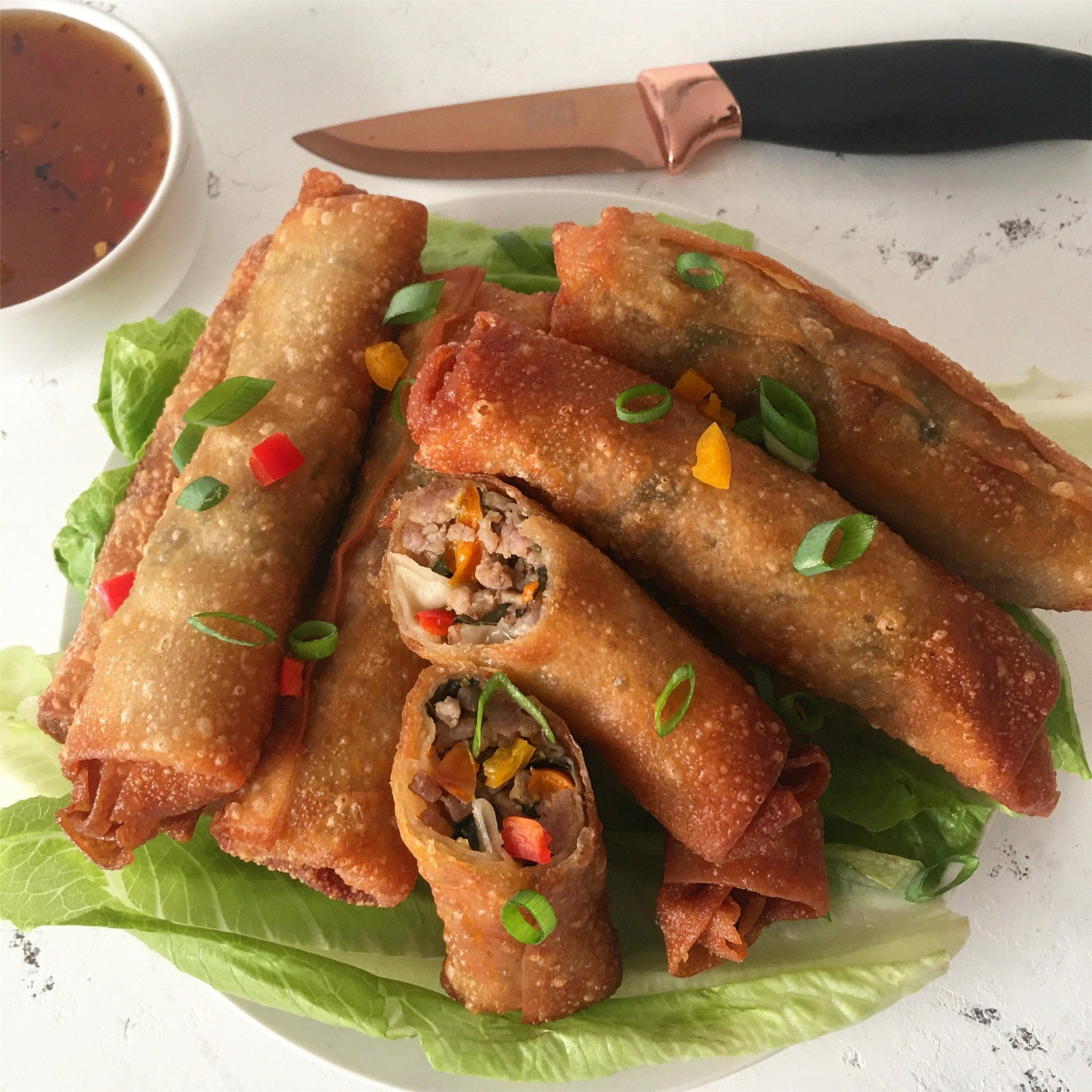 Pork & Collard Greens Eggrolls